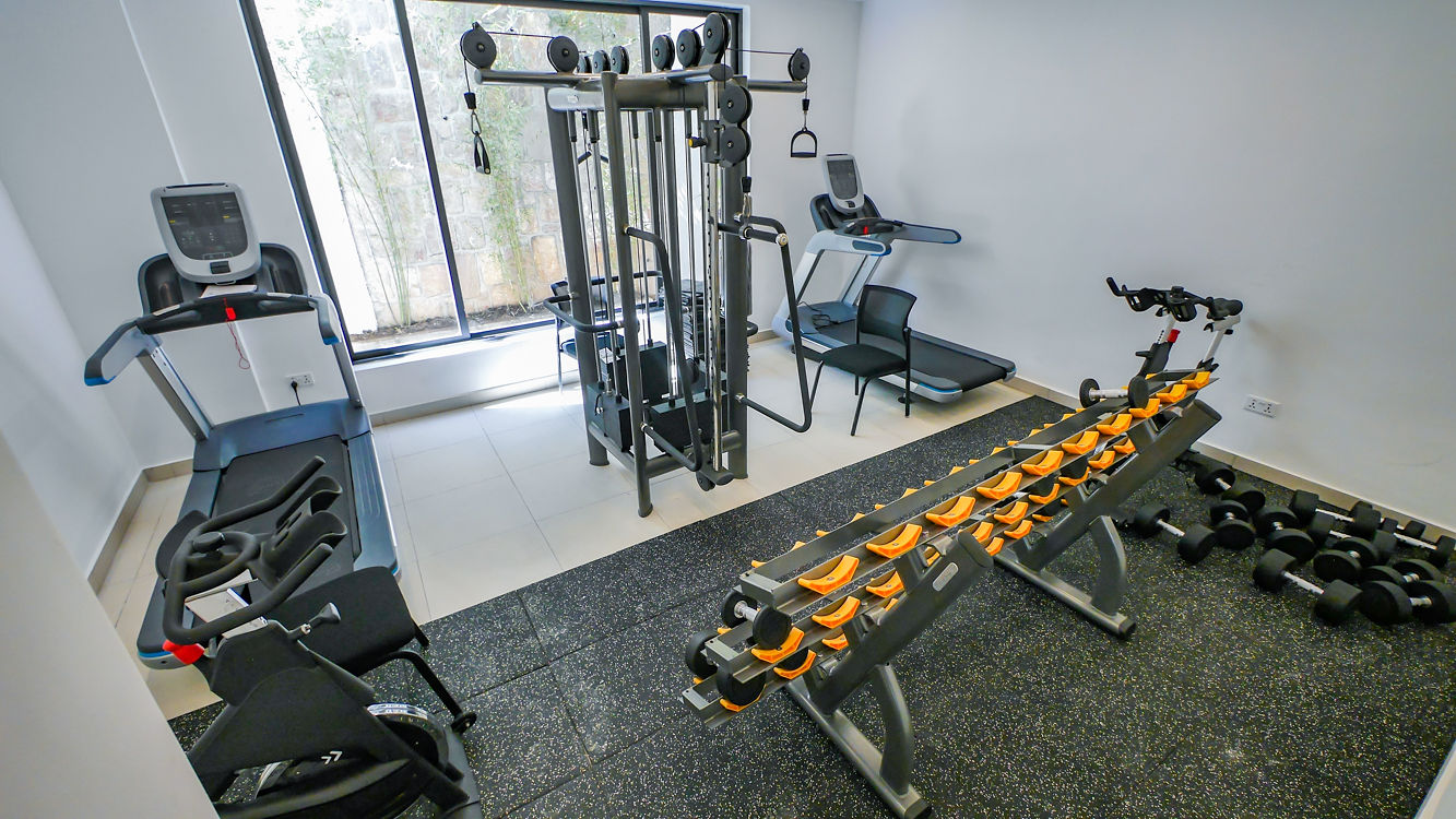 Meraki Residence — gym equipment detail
